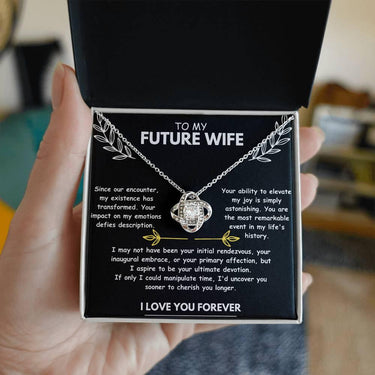 To My Future Wife - Love Knot - Gift Set - SLDDL0003 - Sunshine Letters Co